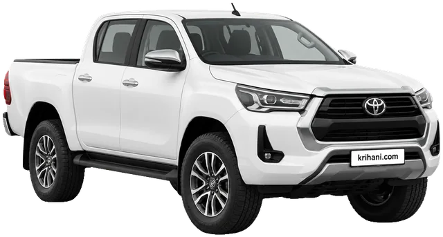 Pick-up blanc en location