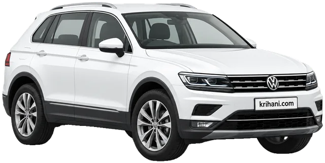 SUV blanc géré dans KriHani